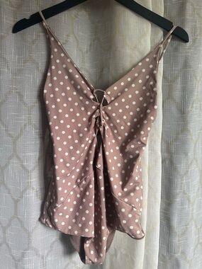 Acacia swimwear KokomoPolka Dot One Piece